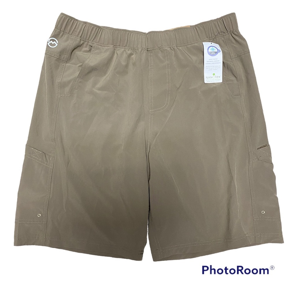 Magellan Outdoors Fish Gear Caddo Lake Shorts; Timbewolf; Men’s Large; NWT